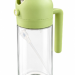 2-in-1 Sprayable & Pourable Glass Oil Dispenser Bottle – Adjustable Oil Control Sprayer for Cooking & Air Frying